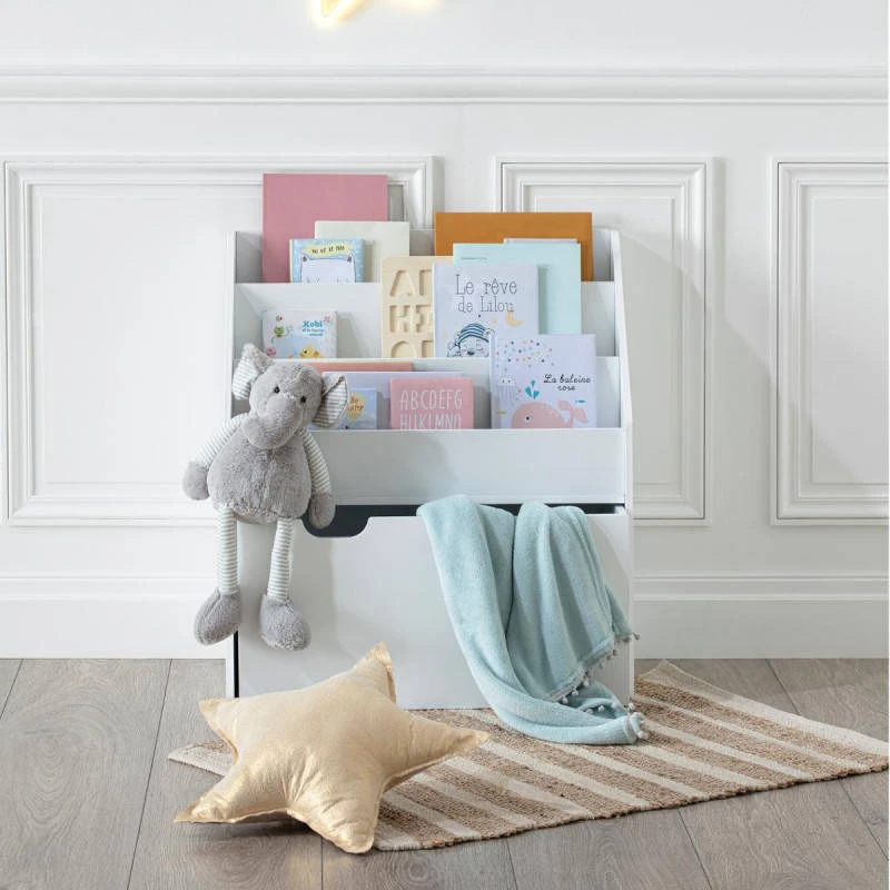 Bücherregal In Weiß 2 Bücherregal In Weiß – Bild 2