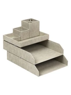 4tlg. Set: Desktop-Organizer "Lena" In Beige -Kindermöbel bigsobox 4tlg set desktop organizer lena in beige 2