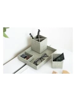 4tlg. Set: Desktop-Organizer "Lena" In Beige -Kindermöbel bigsobox 4tlg set desktop organizer lena in beige 5