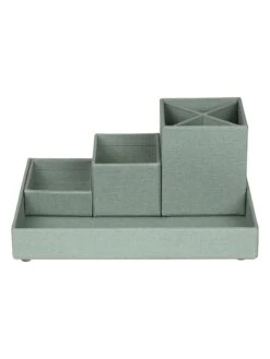 4tlg. Set: Desktop-Organizer "Lena" In Grün -Kindermöbel bigsobox 4tlg set desktop organizer lena in grun 2