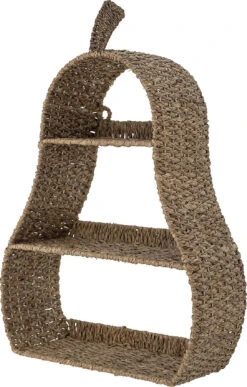 Jesmin Bücherregal, Natur, Bankuan-Gras 6 Jesmin Bücherregal, Natur, Bankuan-Gras -Kindermöbel bloomingville mini jesmin bucherregal natur bankuan gras 2