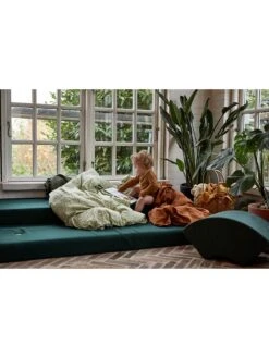 Bettwäsche-Set In Weiß/ Grün - (L)140 X (B)100 Cm 5 Bettwäsche-Set In Weiß/ Grün - (L)140 X (B)100 Cm -Kindermöbel byklipklap bettwasche set in weiss grun l 140 x b 100 cm 2