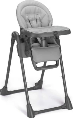 Hochstuhl Pappananna - Höhenverstellbar, Grau