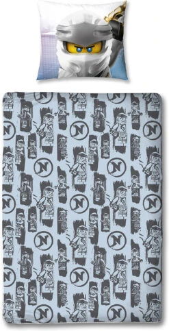Kinderbettwäsche LEGO Ninjago, 135 X 200 Cm + 80 X 80 Cm 7 Kinderbettwäsche LEGO Ninjago, 135 X 200 Cm + 80 X 80 Cm -Kindermöbel character world kinderbettwasche lego ninjago 135 x 200 cm 80 x 80 cm 2