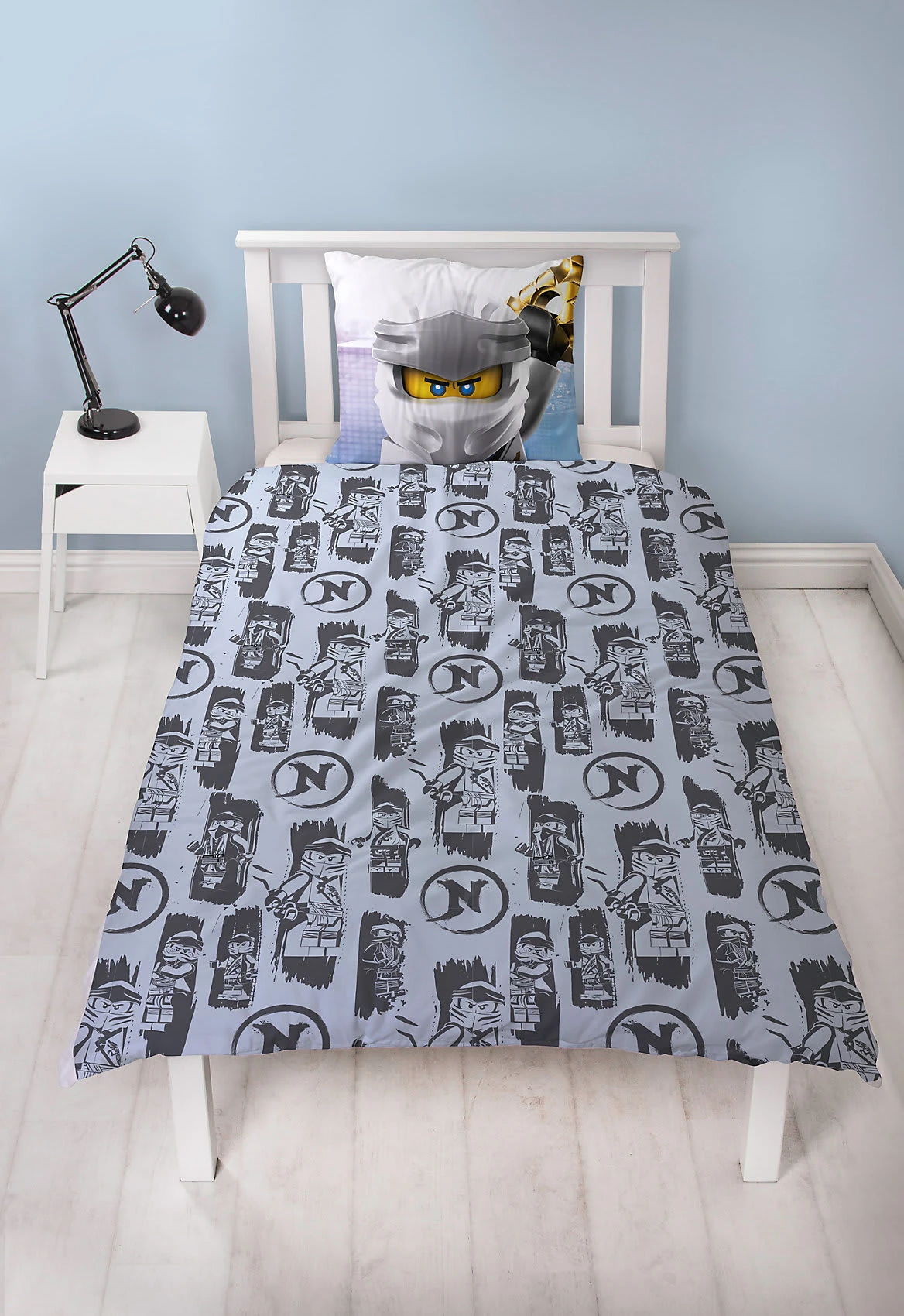 Kinderbettwäsche LEGO Ninjago, 135 X 200 Cm + 80 X 80 Cm 4 Kinderbettwäsche LEGO Ninjago, 135 X 200 Cm + 80 X 80 Cm – Bild 4