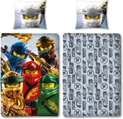 Kinderbettwäsche LEGO Ninjago, 135 X 200 Cm + 80 X 80 Cm 9 Kinderbettwäsche LEGO Ninjago, 135 X 200 Cm + 80 X 80 Cm -Kindermöbel character world kinderbettwasche lego ninjago 135 x 200 cm 80 x 80 cm 4