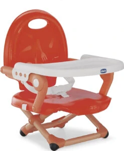 CHICCO Sitzerhoehung Pocket Snack Bis 15 Kg Körpergewicht, Rot