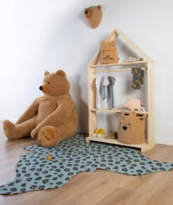 Childhome Standregal Offenes Haus + Rollen, Natur, 80 X 135 Cm 7 Childhome Standregal Offenes Haus + Rollen, Natur, 80 X 135 Cm -Kindermöbel childhome standregal offenes haus rollen natur 80 x 135 cm 2