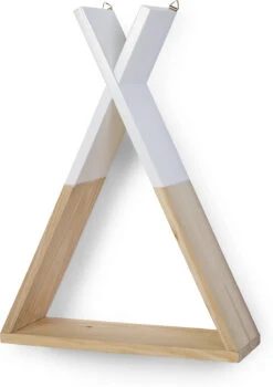Childhome Wandregal Tipi, Natur/weiß