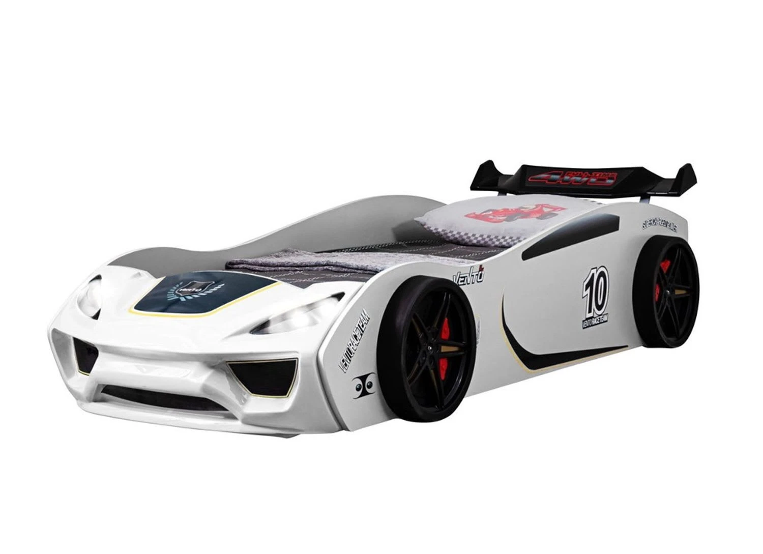 Autobett Rennwagen-Design Mit Lattenrost 1 Autobett Rennwagen-Design Mit Lattenrost