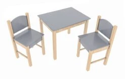 Kindersitzgruppe "Stefano" In Grau -Kindermöbel coemo kindersitzgruppe stefano in grau 2