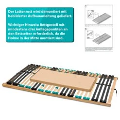 Lattenrost "DRÖMSON KV" In Natur -Kindermöbel coemo lattenrost dromson kv in natur 5