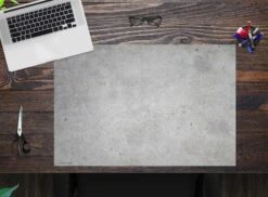 Schreibtischunterlage "Betonoptik Muster" In Hellgrau (L)60 X (B)40