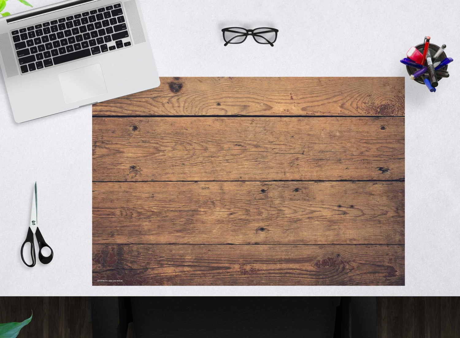 Schreibtischunterlage "Holzoptik" In Braun (L)60 X (B)40 1 Schreibtischunterlage "Holzoptik" In Braun (L)60 X (B)40