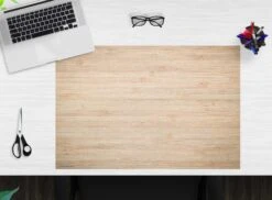 Schreibtischunterlage" Holzoptik" In Hellbraun (L)60 X (B)40