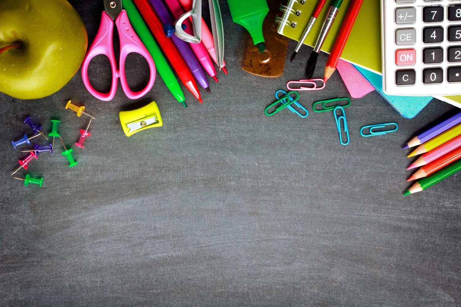 Schreibtischunterlage "Schreibtischmaterial Muster" In Grau (L)60 X (B)40 2 Schreibtischunterlage "Schreibtischmaterial Muster" In Grau (L)60 X (B)40 – Bild 2