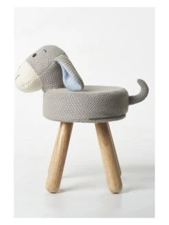 Hocker "Billy" In Grau - (B)40 X (H)45 X (T)20 Cm -Kindermöbel crochetts hocker billy in grau b 40 x h 45 x t 20 cm 4