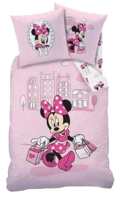 Mädchen Bettwäsche-Set Flanell "Disney's Minnie Mouse - Shopping" In Rosa 7 Mädchen Bettwäsche-Set Flanell "Disney's Minnie Mouse - Shopping" In Rosa -Kindermöbel disney minnie mouse madchen bettwasche set flanell disneys minnie mouse shopping in rosa 3