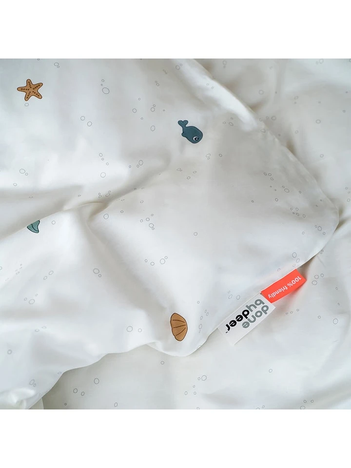 Done By Deer Bettwäsche-Set "Sea Friends" In Weiß 2 Done By Deer Bettwäsche-Set "Sea Friends" In Weiß – Bild 2