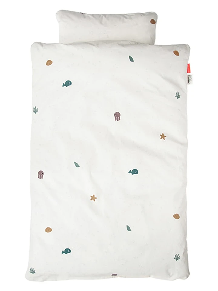 Done By Deer Bettwäsche-Set "Sea Friends" In Weiß 1 Done By Deer Bettwäsche-Set "Sea Friends" In Weiß