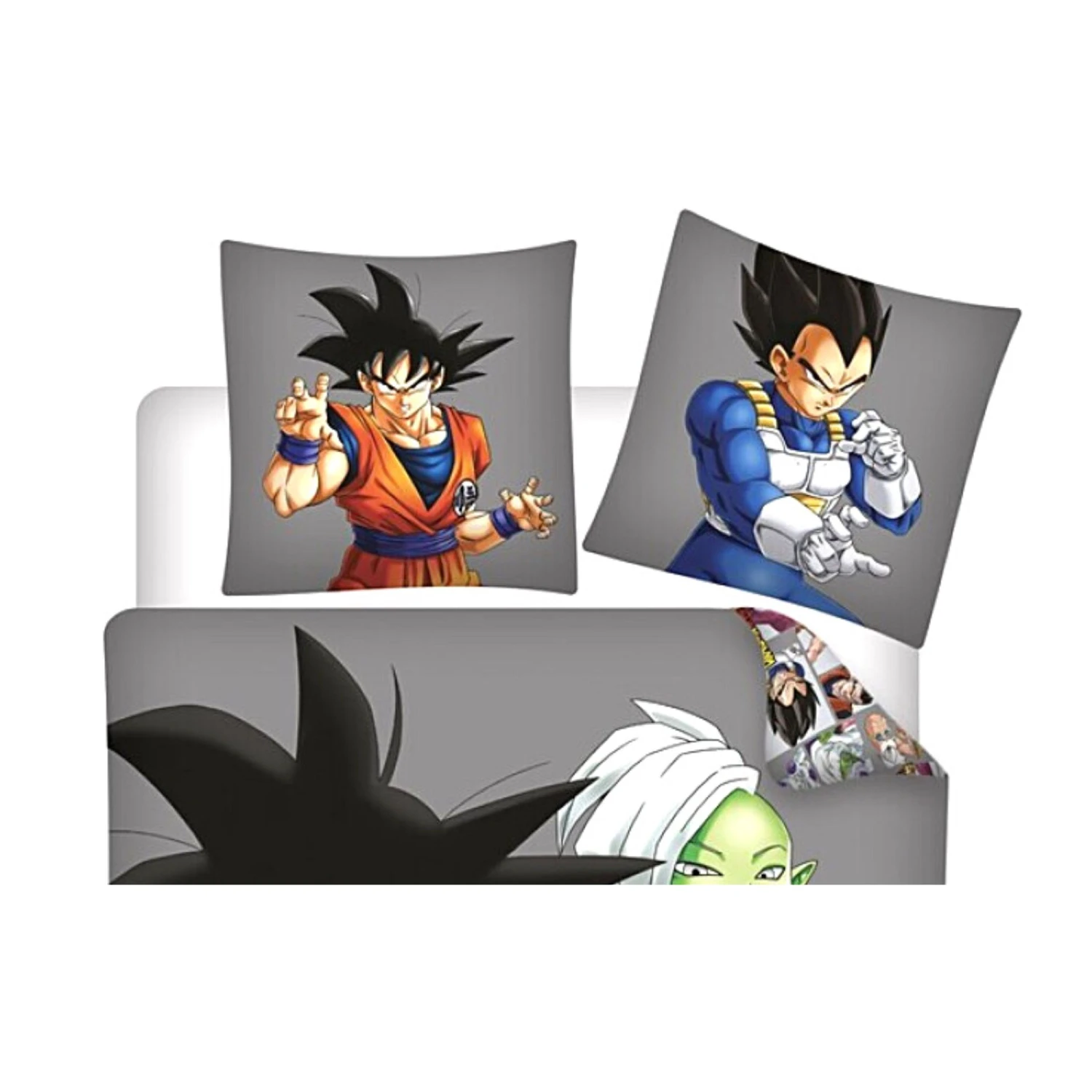 2-tlg.Set: Bettwäsche Dragon Ball Super In Grau 2 2-tlg.Set: Bettwäsche Dragon Ball Super In Grau – Bild 2