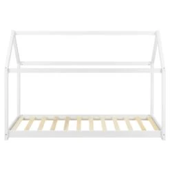 Kinderbett Netstal In Weiß (L)200cm (B)90cm -Kindermöbel en casa kinderbett netstal in weiss l 200cm b 90cm 5