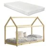 Kinderbett Netstal Mit Matratze In Beige (L)200cm (B)90cm