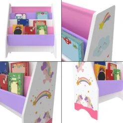 Kinderregal Fisterra In Lila Rosa (H)74cm (B)62cm (T)29cm -Kindermöbel en casa kinderregal fisterra in lila rosa h 74cm b 62cm t 29cm 5