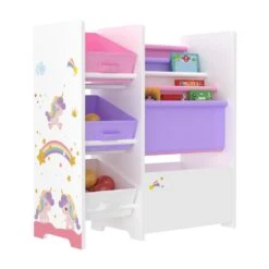 Kinderregal Vimianzo In Lila Rosa (H)60cm (B)65cm (T)30cm -Kindermöbel en casa kinderregal vimianzo in lila rosa h 60cm b 65cm t 30cm 3