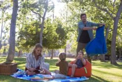 EverEarth Sitzsack In Blau -Kindermöbel everearth sitzsack in blau 2