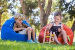 EverEarth Sitzsack In Blau -Kindermöbel everearth sitzsack in blau 3