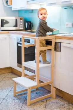 Fillikid Lernturm Vista Natur -Kindermöbel fillikid lernturm vista natur 3