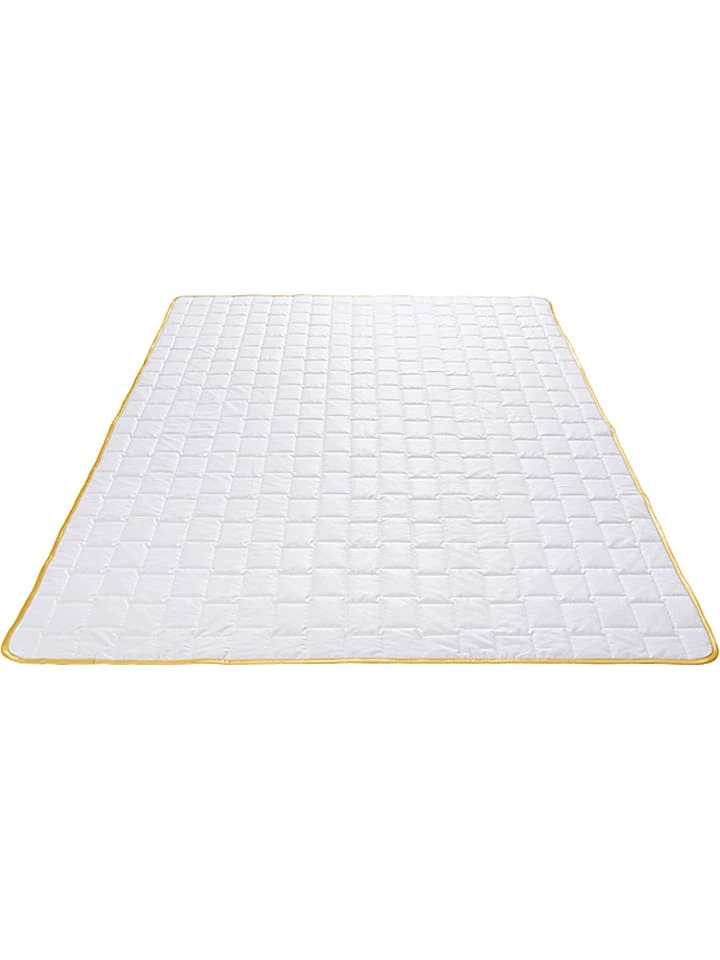 Sommer-Baumwoll-Steppdecke In Weiß 1 Sommer-Baumwoll-Steppdecke In Weiß