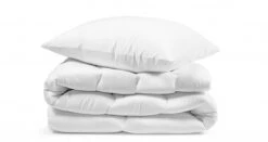 Federbetten SET "Madrid" Decke + Kissen, In Weiß