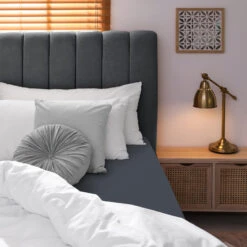 Jersey Premium Spannbettlaken JANNEBY In Anthrazit 7 Jersey Premium Spannbettlaken JANNEBY In Anthrazit -Kindermöbel gmd living jersey premium spannbettlaken janneby in anthrazit 3