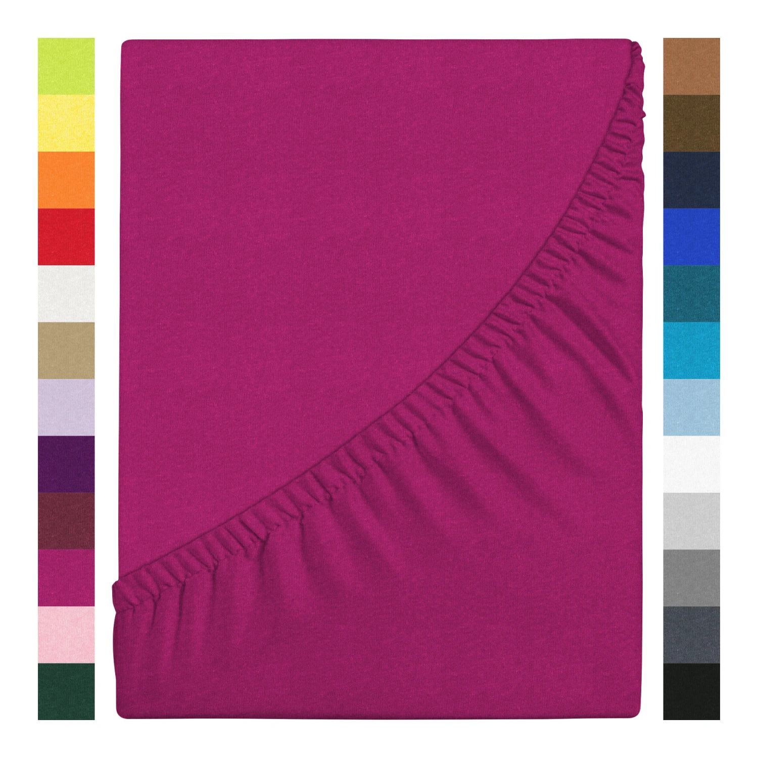 Jersey Spannbettlaken JANNEBY Für Babybett In Pink 2 Jersey Spannbettlaken JANNEBY Für Babybett In Pink – Bild 2