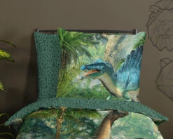 Kinder-Wendebettwäsche Jurassic, Renforce, 135 X 200 + 80 X 80 Cm Mit... -Kindermöbel good morning kinder wendebettwasche jurassic renforce 135 x 200 80 x 80 cm mit 2