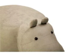 Tierhocker Nilpferd In Grau - L68 X B35 X H36 Cm -Kindermöbel happyhome tierhocker nilpferd in grau l68 x b35 x h36 cm 6