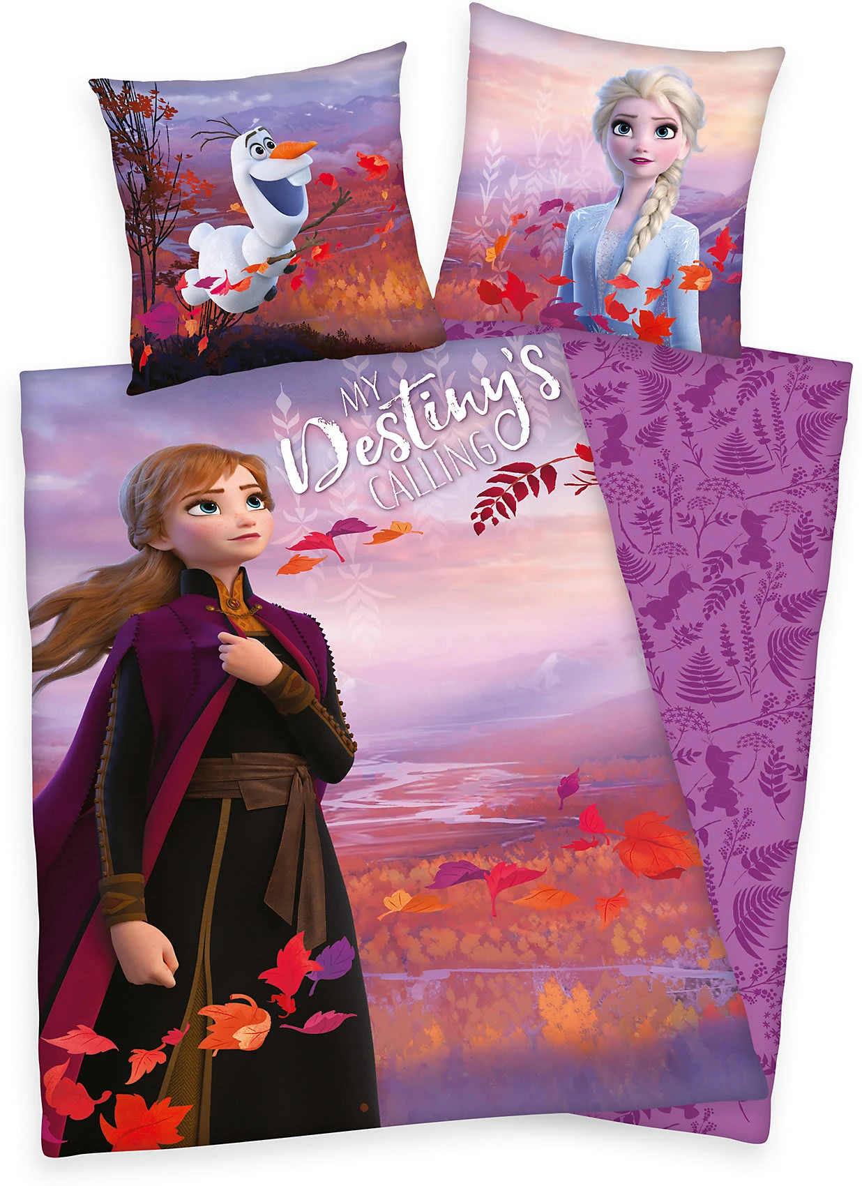 Herding Bettwäsche Disney's Die Eiskönigin 2, Renforcé, 135 X 200 + 80 X 80 Cm 1 Herding Bettwäsche Disney's Die Eiskönigin 2, Renforcé, 135 X 200 + 80 X 80 Cm