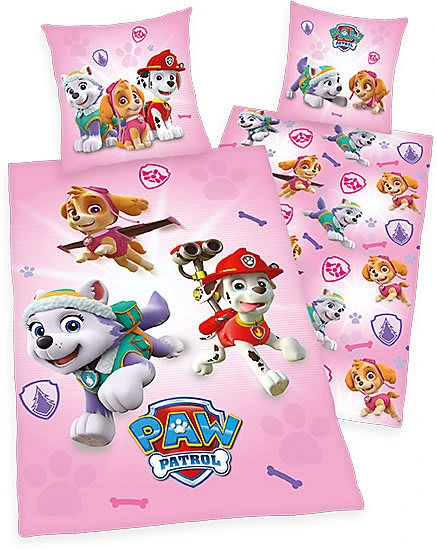 Herding Kinder-Wendebettwäsche PAW Patrol, Renforcé, 135 X 200 + 80 X 80 Cm 1 Herding Kinder-Wendebettwäsche PAW Patrol, Renforcé, 135 X 200 + 80 X 80 Cm