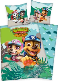Herding Kinderbettwäsche Paw Patrol "Dino Rescue", 135 X 200 Cm