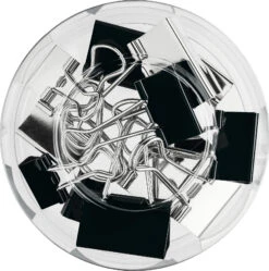 Herlitz Vielzweckklammern Just Black In 3 Größen, 12 Stück