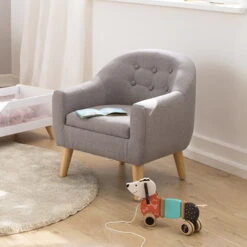 Titelseite -Kindermöbel howa kindersessel grau 8622 1