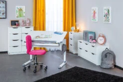 Bürostuhl Höhenverstellbar Mit Netzbezug -Kindermöbel inter link burostuhl hohenverstellbar mit netzbezug 4