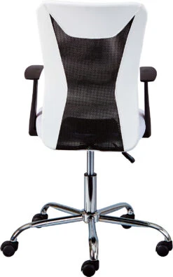 Drehstuhl SASSI, Weiss/schwarz -Kindermöbel inter link drehstuhl sassi weiss schwarz 4