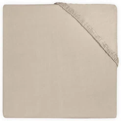 Jollein Spannbettlaken Für Stubenwagen Und Wiegen Jersey, 40 X 80/90 Cm, Nougat