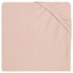 Jollein Spannbettlaken Jersey, 60 X 120 Cm, Pale Pink