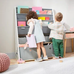 Kinderkraft Bücherregal RACOON 11 Kinderkraft Bücherregal RACOON -Kindermöbel kinderkraft bucherregal racoon 2