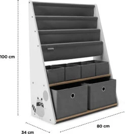 Kinderkraft Bücherregal RACOON 16 Kinderkraft Bücherregal RACOON -Kindermöbel kinderkraft bucherregal racoon 7