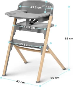 Kinderkraft Hochstuhl IGEE + Calmee -Kindermöbel kinderkraft hochstuhl igee calmee 6